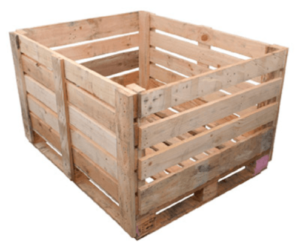 Wooden Crate in Junglewood